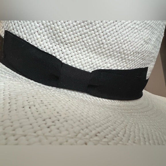 Halogen Woven Straw Panama Hat - Picture 4 of 4